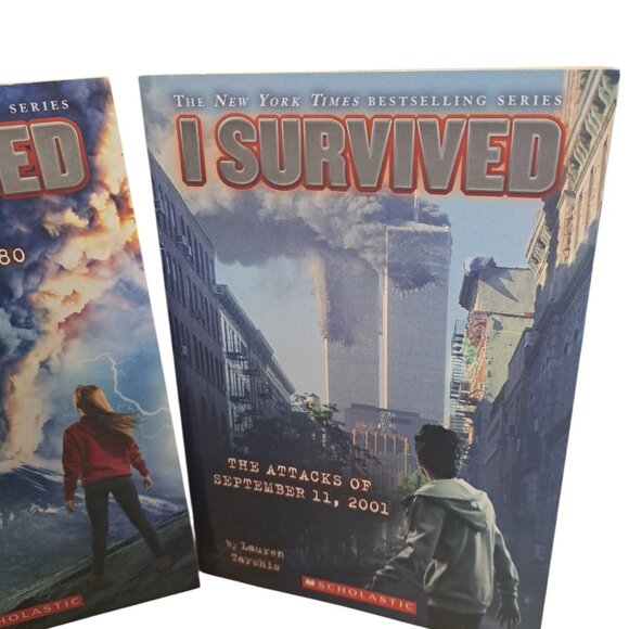 I Survived Lot Book September 11 2001 Mt. St. Helens 1980 Graphic Novel History - Picture 3 of 4